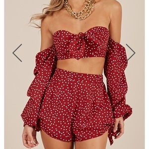 Showpo Two Piece Set SIze US  6 | UK 10